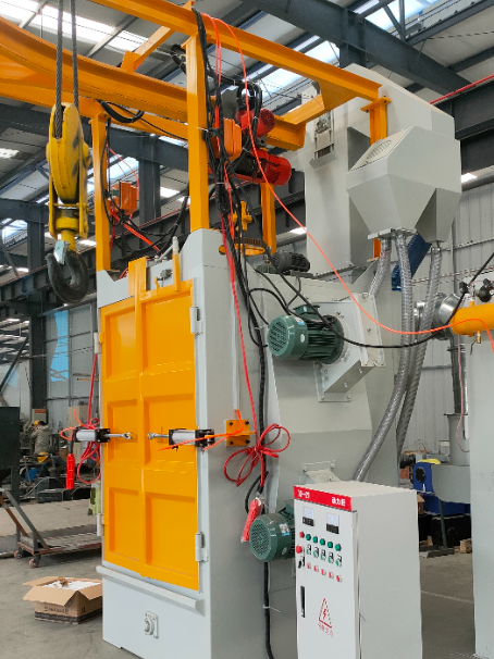 玉林铸件清砂去氧化皮，抛丸机解决方案