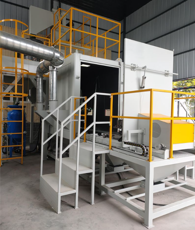 玉林全自动喷砂机 实现无人化高效生产